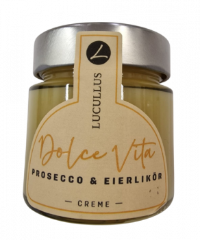 Prosecco Creme mit Eierlikör